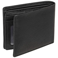 Mancini Buffalo RFID Genuine Leather Bi-fold Left Wing Wallet