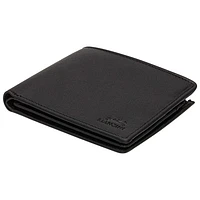 Mancini Buffalo RFID Genuine Leather Bi-fold Left Wing Wallet