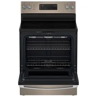 GE 30" 5.0 Cu. Ft. Freestanding Electric Range (JCB630ETES) - Slate