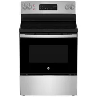 GE 30" 5.0 Cu. Ft. Self-Clean Freestanding Electric Range (JCB630SVSS) - Stainless Steel