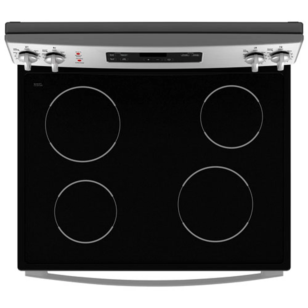 GE 30" 5.0 Cu. Ft. Freestanding Electric Range (JCBS630SVSS) - Stainless Steel