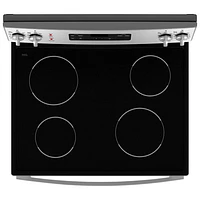 GE 30" 5.0 Cu. Ft. Freestanding Electric Range (JCBS630SVSS) - Stainless Steel