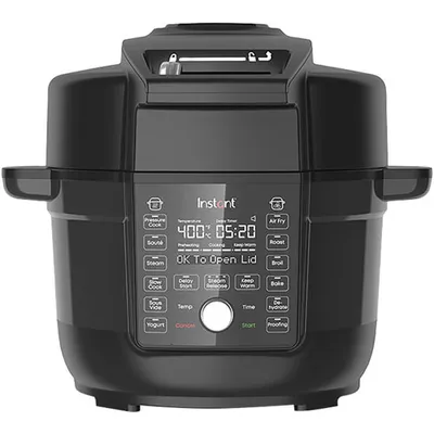 Instant Pot Duo Crisp With Ultimate Lid Multi-Cooker & Air Fryer - 6.5Qt - Black