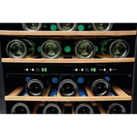 Frigidaire 45-Bottle Freestanding Dual Temperature Zone Wine Cooler (FRWW4543AS) - Stainless Steel