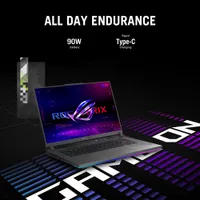 ASUS ROG Strix G16 16" Gaming Laptop - Eclipse Grey (Intel Core i7-13650HX/512GB SSD/32GB RAM/GeForce RTX 4050)