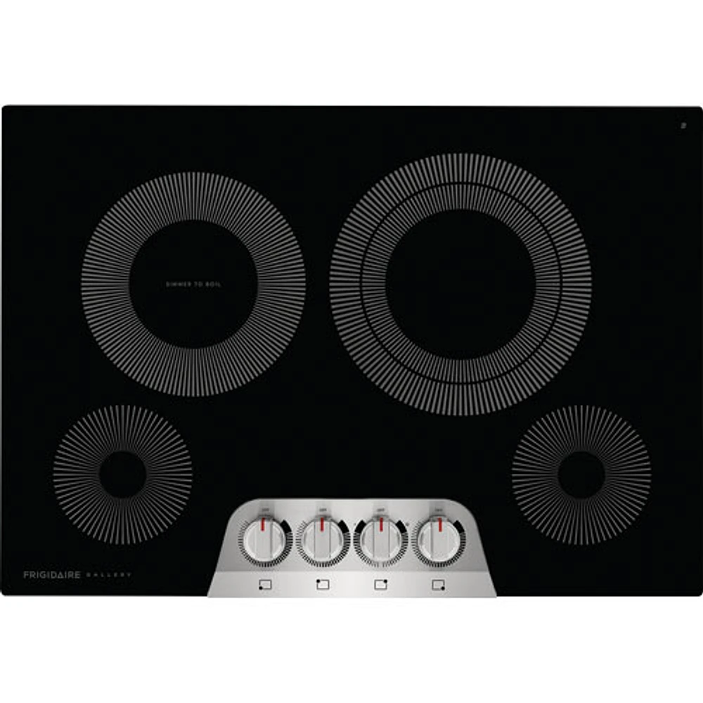 Frigidaire Gallery 30" 4-Element Electric Cooktop (GCCE3049AS) - Stainless Steel