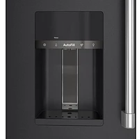 Café 36" 22.3 Cu. Ft. French Door Refrigerator with Water & Ice Dispenser (CXE22DP3PD1) - Matte Black