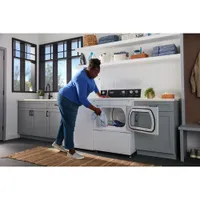 Maytag 7.4 Cu. Ft. Electric Dryer (YMEDP586GW) - White