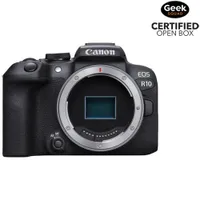 Open Box - Canon EOS R10 Mirrorless Camera (Body Only)