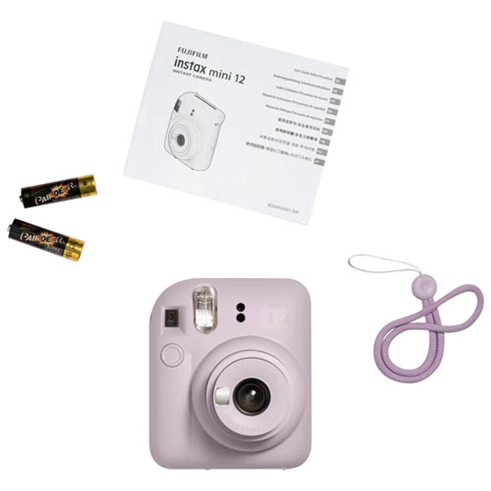 Fujifilm Instax Mini 12 Instant Camera - Lilac Purple