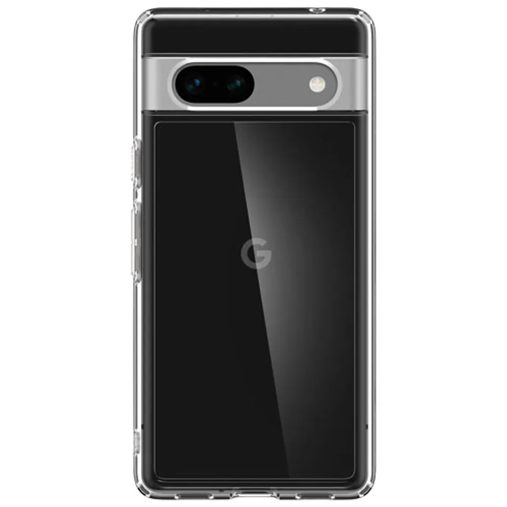 Spigen Crystal Hybrid Fitted Hard Shell Case for Google Pixel 7a - Clear