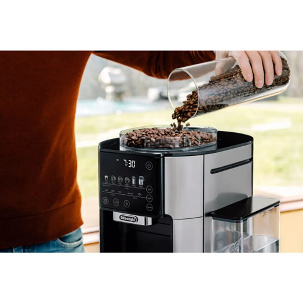 De'Longhi TrueBrew Automatic Coffee Machine w/ Thermal Carafe - Black/Stainless