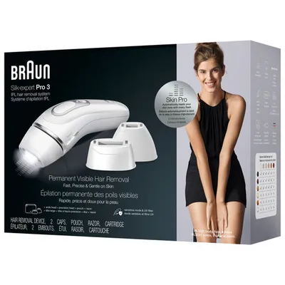 Braun Silk Expert Pro 3 Dry IPL Hair Removal System (PL3221)