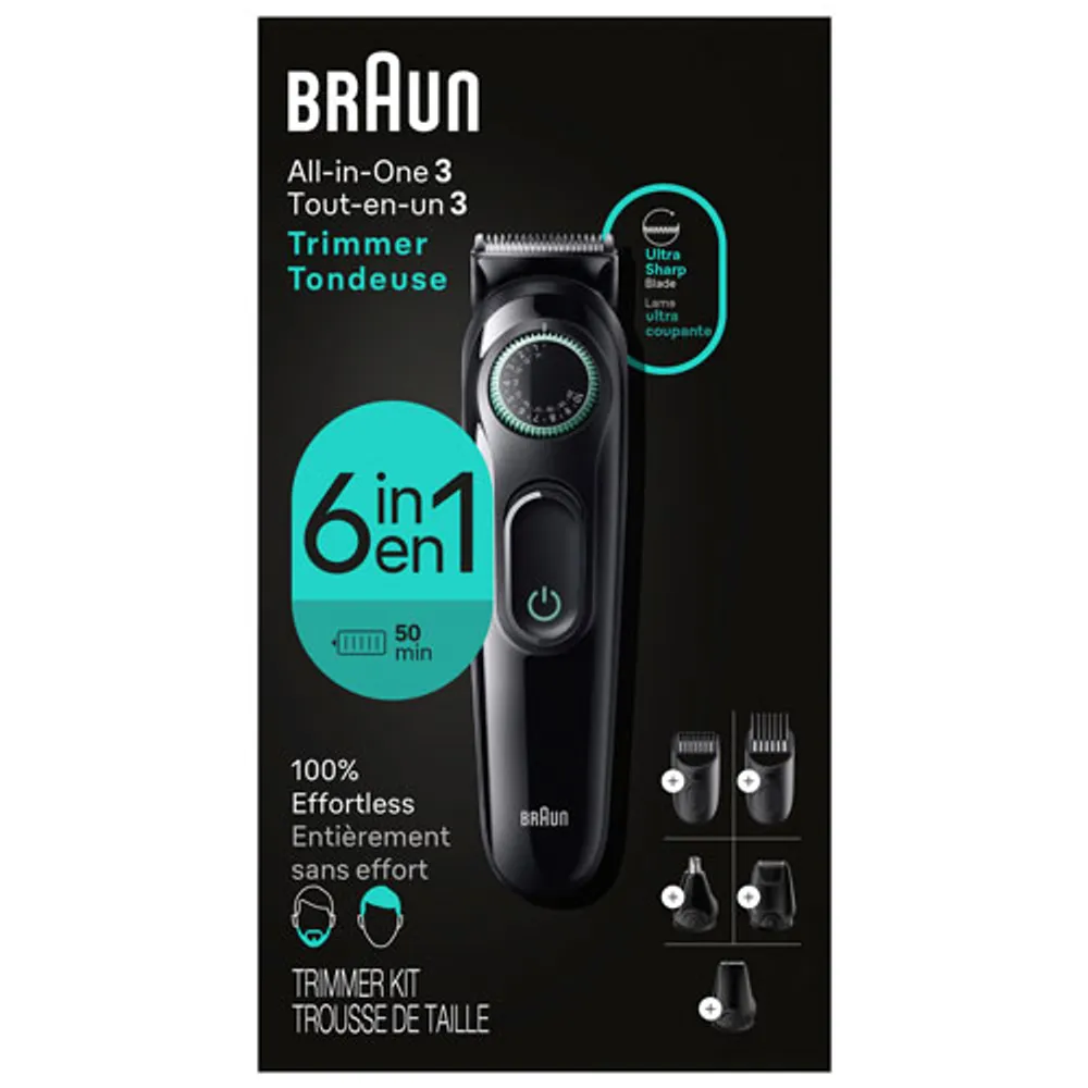 Braun All-in-One Series 3 3460 Grooming Style Kit (AIO3460)