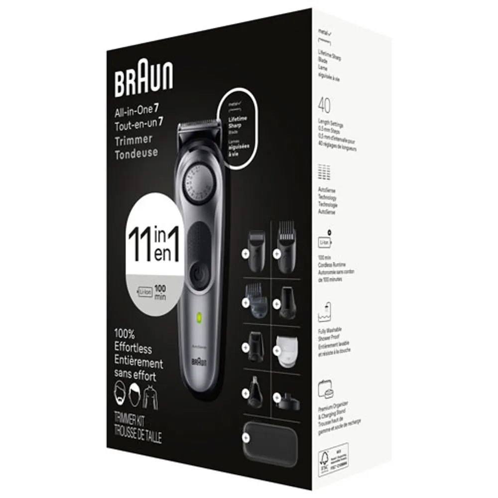 Braun Men's All-In-One Style Kit Series 7 Trimmer (AIO7420)