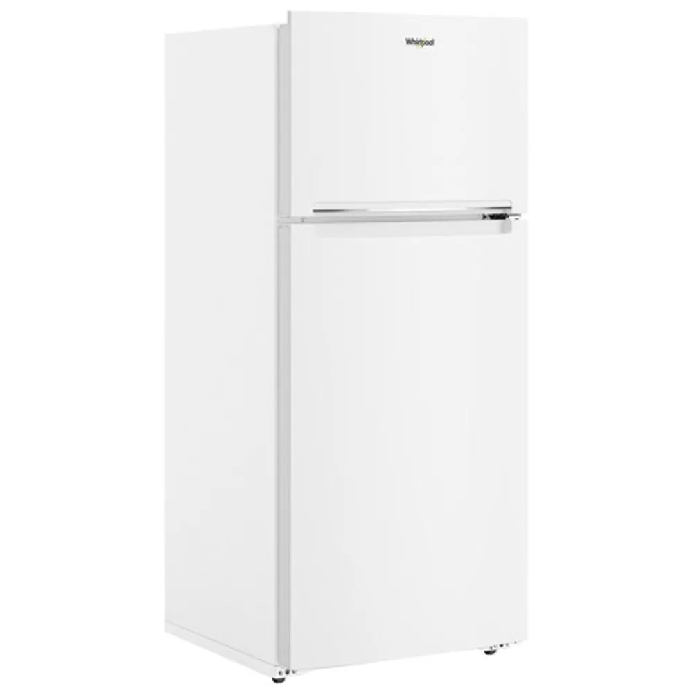 Réfrigérateur à congélateur supérieur 16,6 pi³ 29 po de Whirlpool (WRTX5028PW) - Blanc