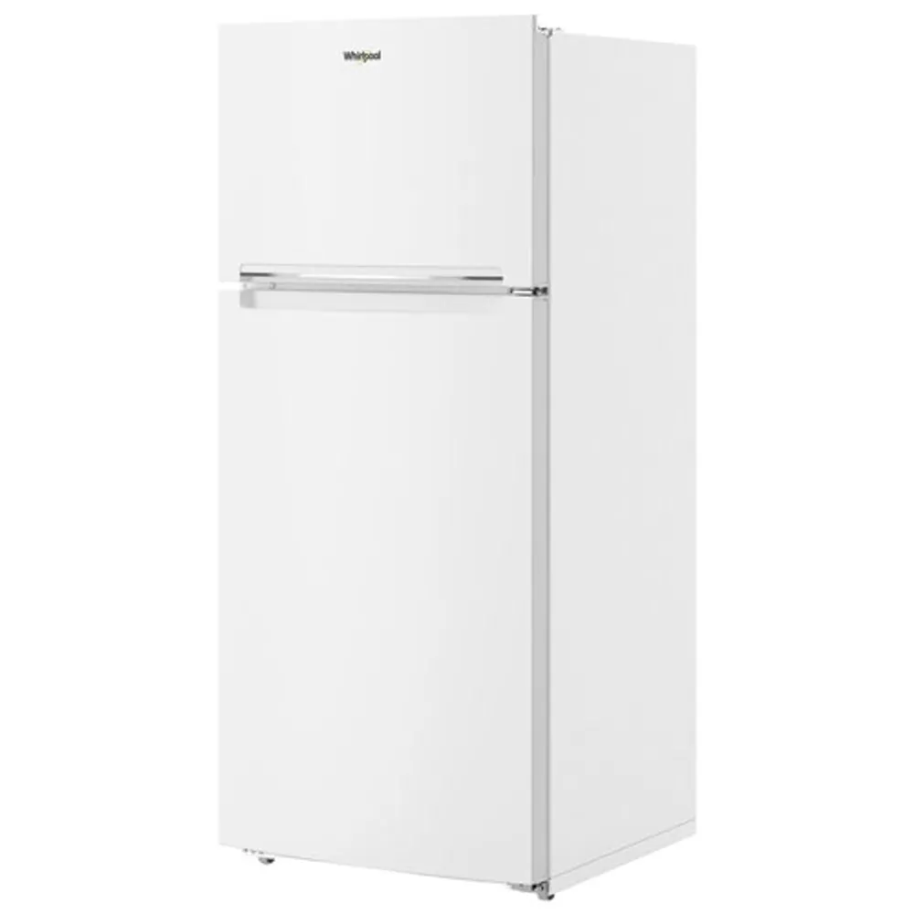 Réfrigérateur à congélateur supérieur 16,6 pi³ 29 po de Whirlpool (WRTX5028PW) - Blanc