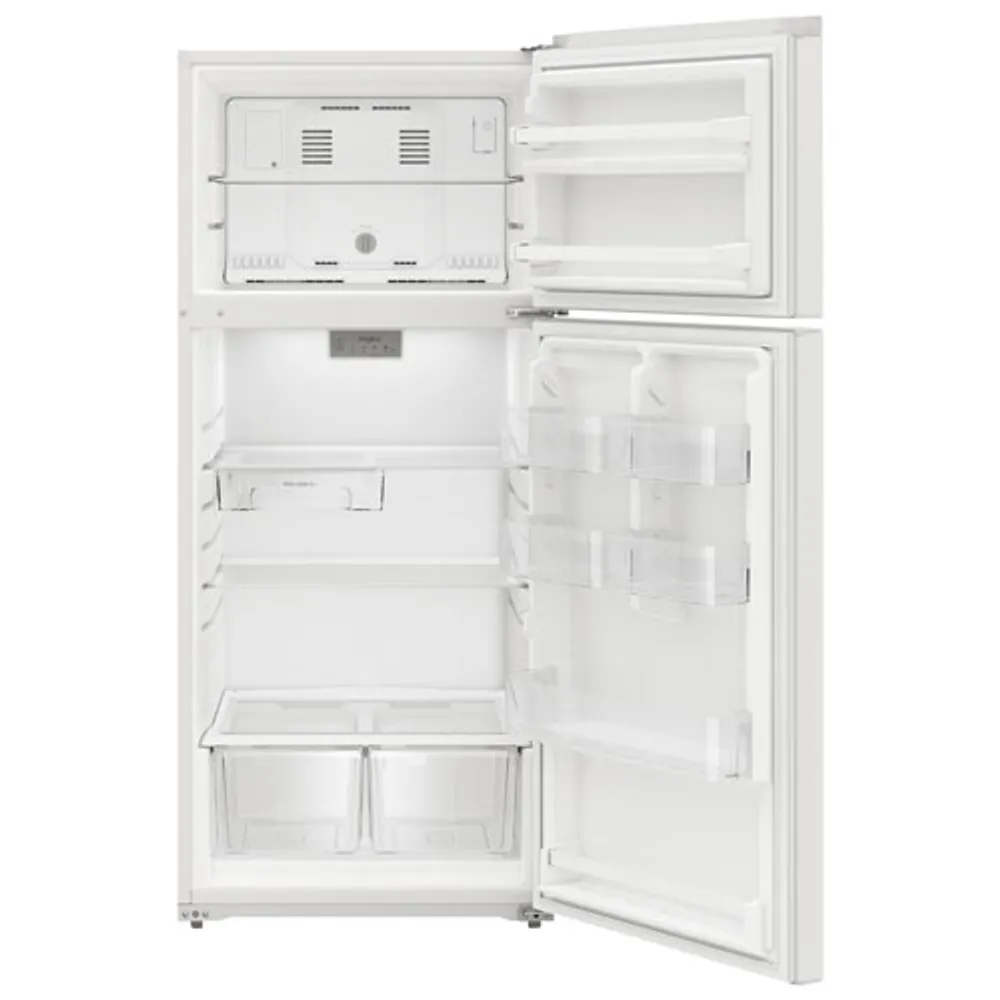 Whirlpool 29" 16.6 Cu. Ft. Top Freezer Refrigerator (WRTX5028PW) - White