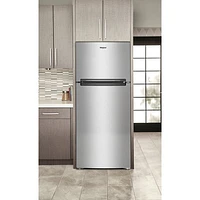 Whirlpool 29" 16.6 Cu. Ft. Top Freezer Refrigerator (WRTX5028PM) - Dolos Steel