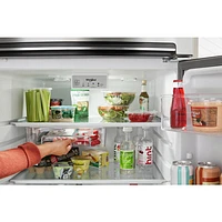 Whirlpool 29" 16.6 Cu. Ft. Top Freezer Refrigerator (WRTX5028PM) - Dolos Steel