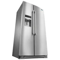 Maytag 36" 20.6 Cu. Ft. Side-By-Side Refrigerator with Water & Ice Dispenser (MSC21C6MFZ) - Stainless Steel