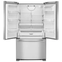 Maytag 33" 22.1 Cu. Ft. French Door Refrigerator with Water Dispenser (MRFF5033PZ) - Stainless Steel