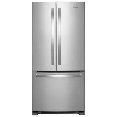 Whirlpool 33" 22.1 Cu. Ft. French Door Refrigerator with Water Dispenser (WRFF5333PZ) - Stainless Steel