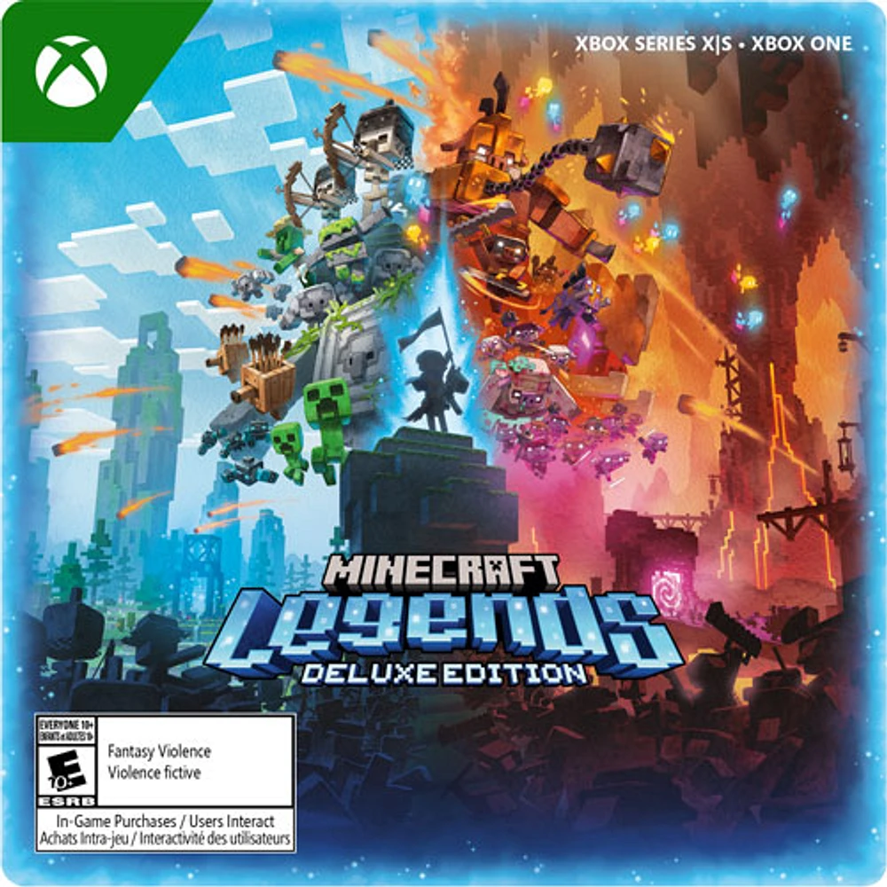 Minecraft Legends édition de luxe (Xbox Series X|S / Xbox One) - Téléchargement numérique