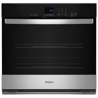 Whirlpool 27" 4.3 Cu. Ft. Self-Clean Electric Wall Oven (WOES3027LS) - Stainless Steel