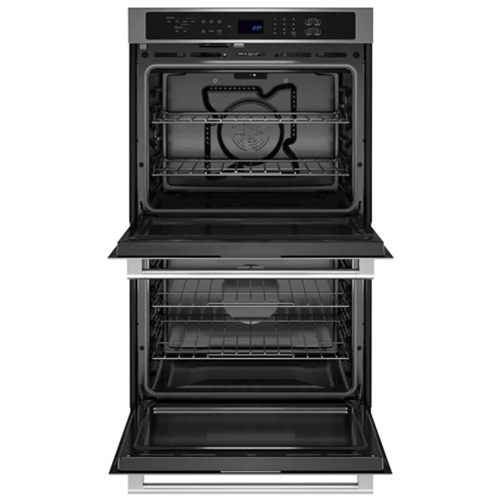 Maytag 27" 8.6 Cu. Ft. Double True Convection Electric Wall Oven (MOED6027LZ) - Stainless Steel