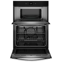 Whirlpool 29" 6.4 Cu. Ft. Combination Self-Clean Electric Wall Oven (WOEC5030LZ) - Stainless Steel