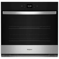 Whirlpool 27" 4.3 Cu.Ft. Self-Clean True Convection Electric Wall Oven (WOES5027LZ) - Stainless Steel