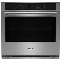 Maytag 27" 4.3 Cu. Ft. True Convection Electric Wall Oven (MOES6027LZ) - Stainless Steel