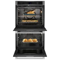 Maytag 30" 10.0 Cu. Ft. Double True Convection Electric Wall Oven (MOED6030LZ) - Stainless Steel