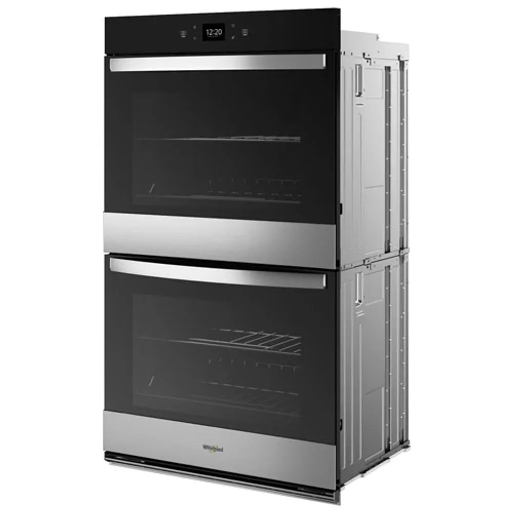 Whirlpool 30" 10.0 Cu. Ft. Double Self-Clean Electric Wall Oven (WOED5030LZ) - Stainless Steel