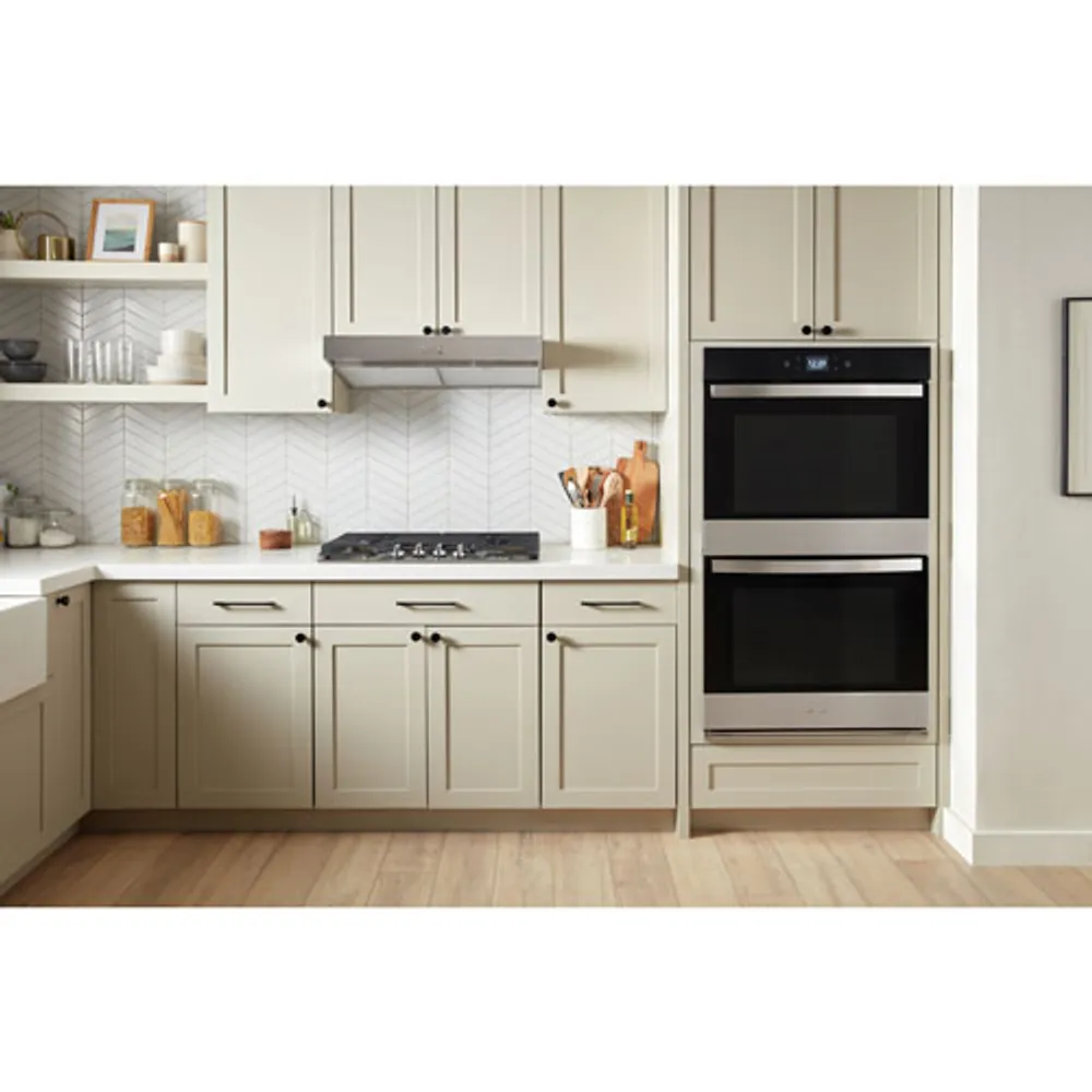 Whirlpool 30" 10.0 Cu. Ft. Double Self-Clean Electric Wall Oven (WOED5030LZ) - Stainless Steel