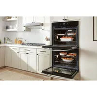 Whirlpool 30" 10.0 Cu. Ft. Double Self-Clean Electric Wall Oven (WOED5030LZ) - Stainless Steel