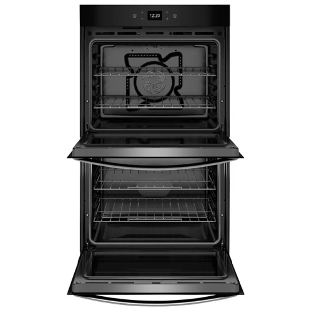 Whirlpool 30" 10.0 Cu. Ft. Double Self-Clean Electric Wall Oven (WOED5030LZ) - Stainless Steel