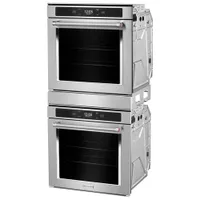 KitchenAid 24" 5.8 Cu. Ft./5 Cu. Ft. True Convection Electric Double Wall Oven (KODC504PPS) - Stainless Steel