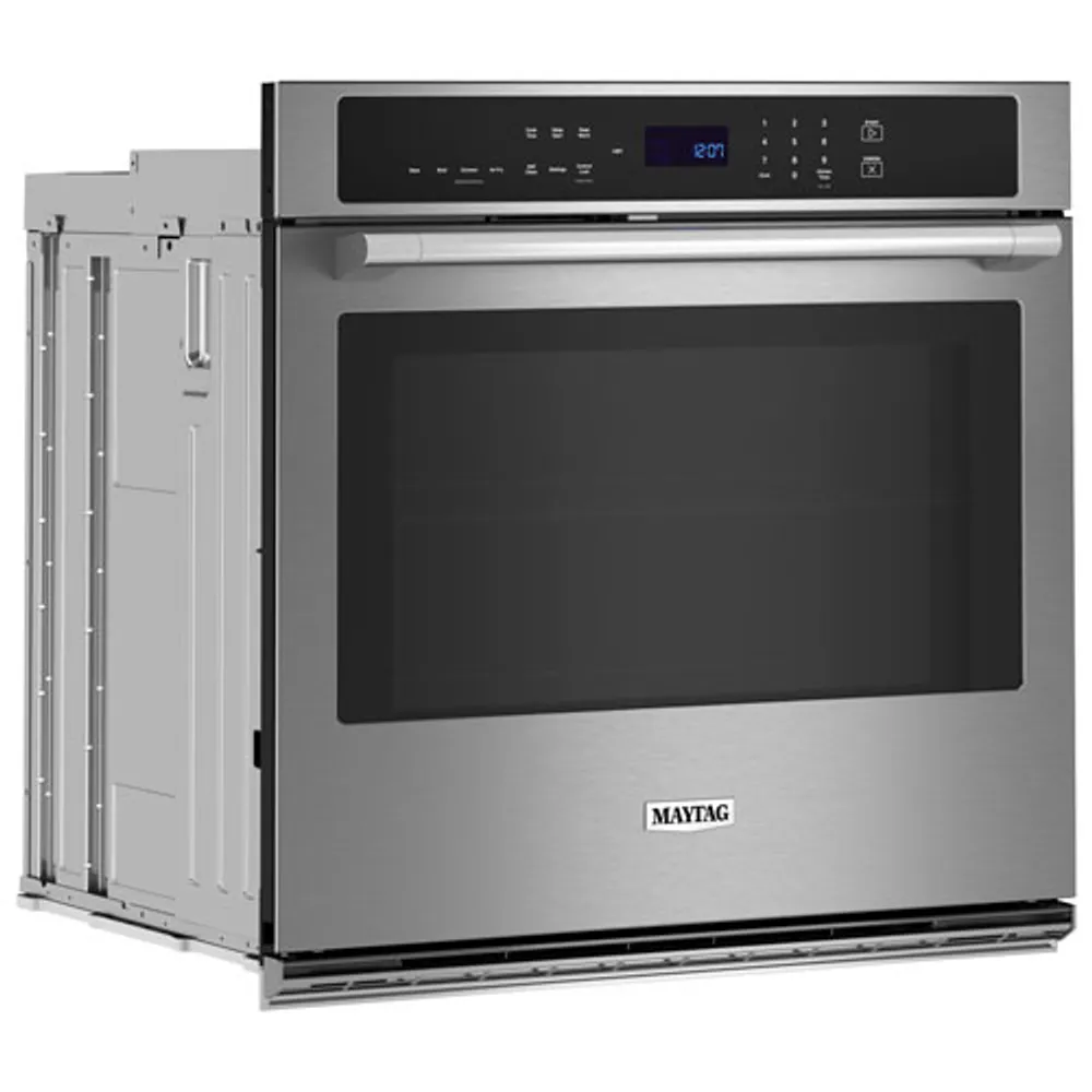 Maytag 30" 5.0 Cu. Ft. True Convection Electric Wall Oven (MOES6030LZ) -Fingerprint Resistant Stainless Steel