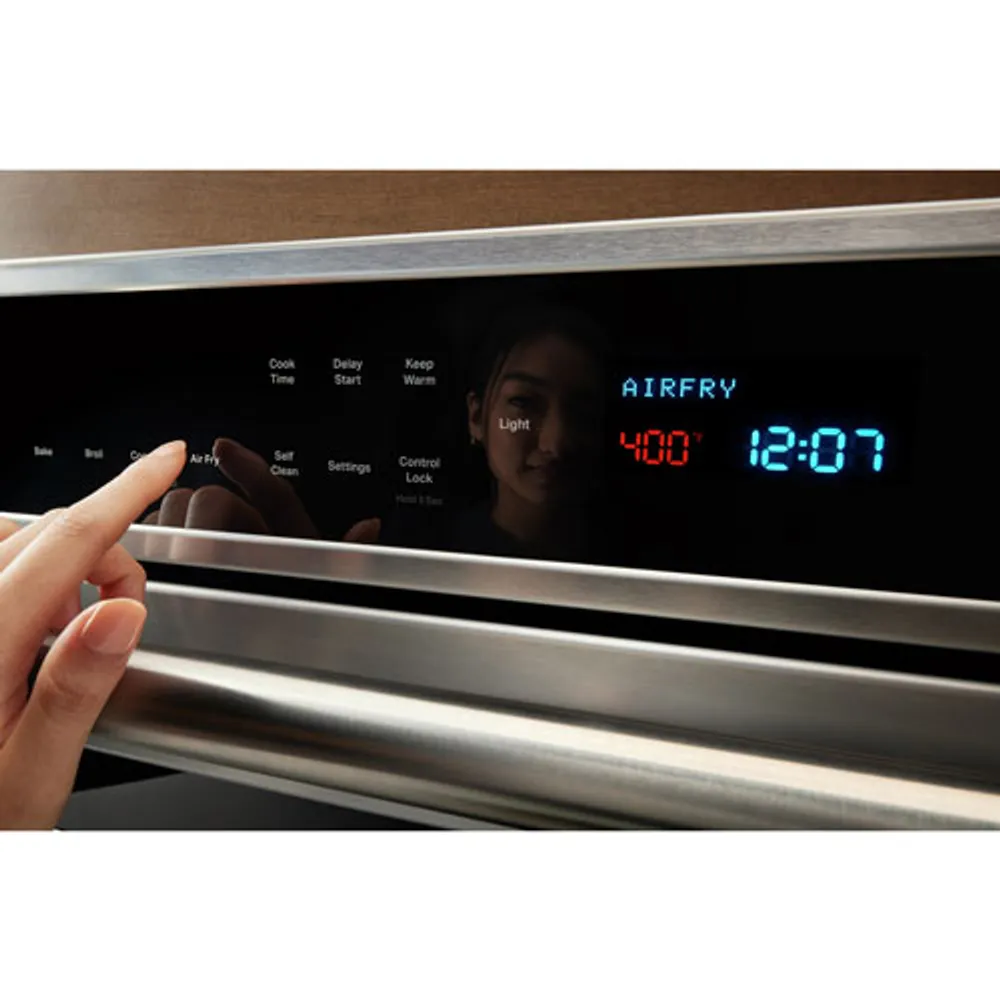 Maytag 30" 5.0 Cu. Ft. True Convection Electric Wall Oven (MOES6030LZ) -Fingerprint Resistant Stainless Steel