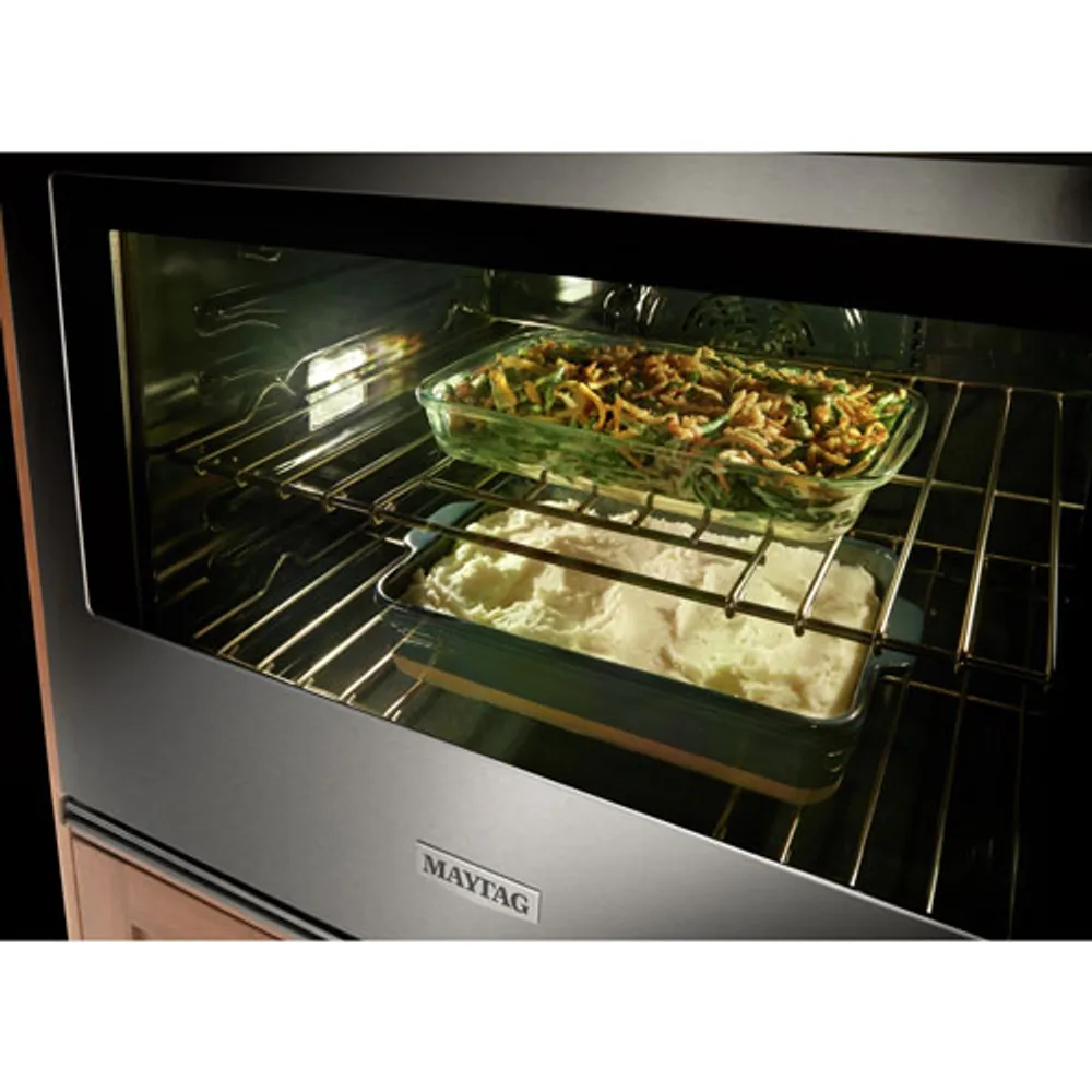 Maytag 30" 5.0 Cu. Ft. True Convection Electric Wall Oven (MOES6030LZ) -Fingerprint Resistant Stainless Steel