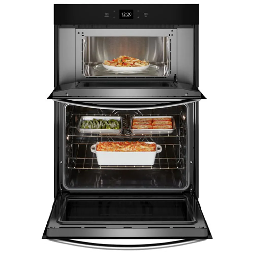 Whirlpool 21" 5.7 Cu. Ft. Combination Electric Wall Oven (WOEC5027LZ) -Fingerprint Resistant Stainless Steel