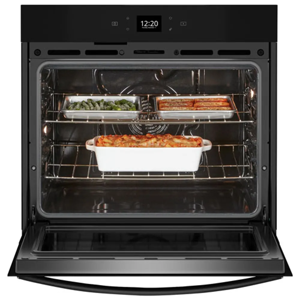 Whirlpool 27" 4.3 Cu. Ft. Self-Clean Electric Wall Oven (WOES5027LB) - Black