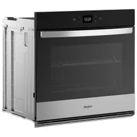 Whirlpool 30" 5.0 Cu. Ft. Self-Clean Electric Wall Oven (WOES5030LZ) -Fingerprint Resistant Stainless Steel