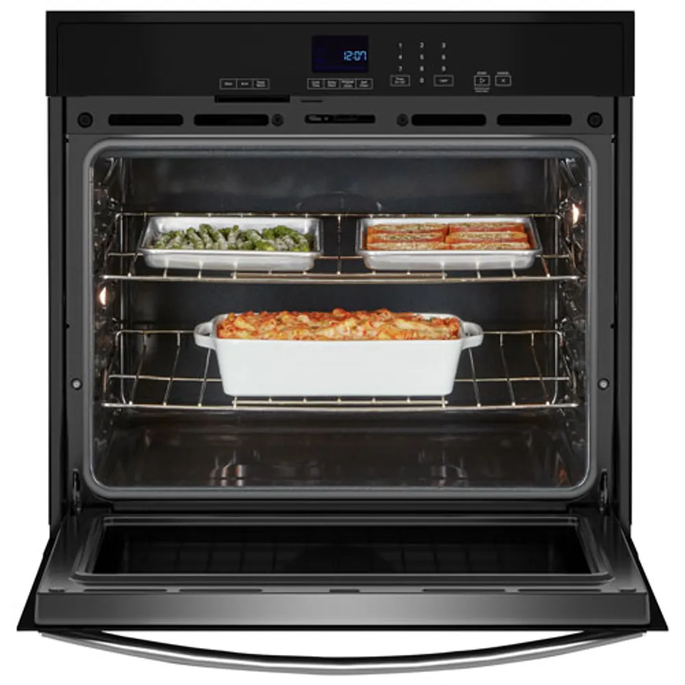 Whirlpool 30" 5.0 Cu. Ft. Self-Clean Electric Wall Oven (WOES3030LS) - Stainless Steel