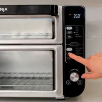 Ninja 12-in-1 Double Oven with FlexDoor - Stainless Steel