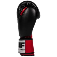 Iron Body Fitness Sport Series 14 oz Boxing Gloves - Black/Red