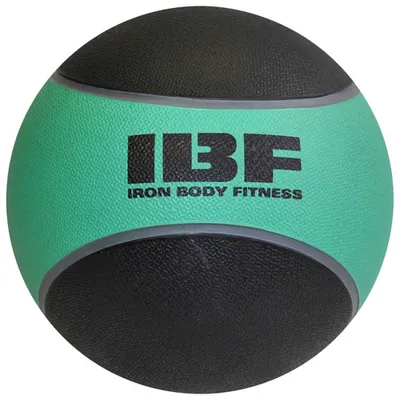 Ballon d'entraînement robuste de luxe d'Iron Body Fitness - 6 lb