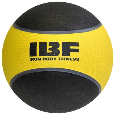 Ballon d'entraînement robuste de luxe d'Iron Body Fitness - 10 lb